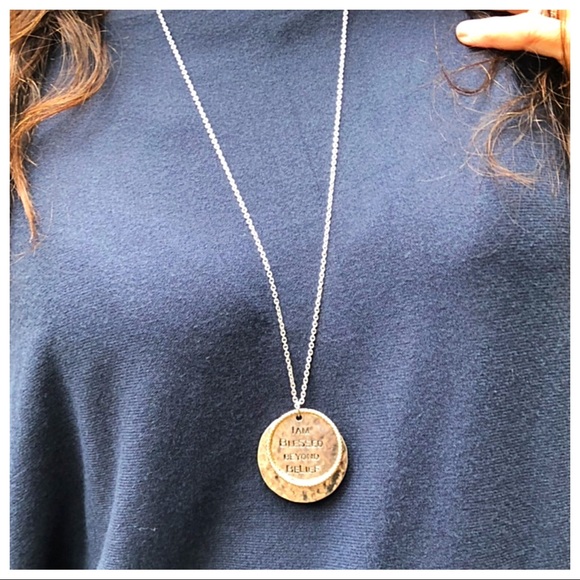 Jewelry - I AM BLESSED BEYOND BLESSED NECKLACE